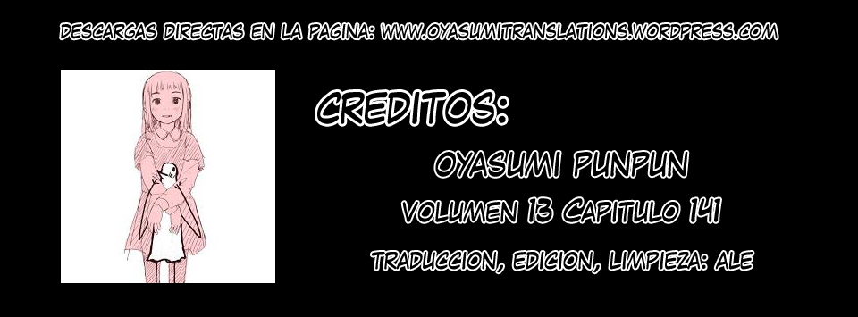 Oyasumi Punpun-Volume 13 Chapter 141