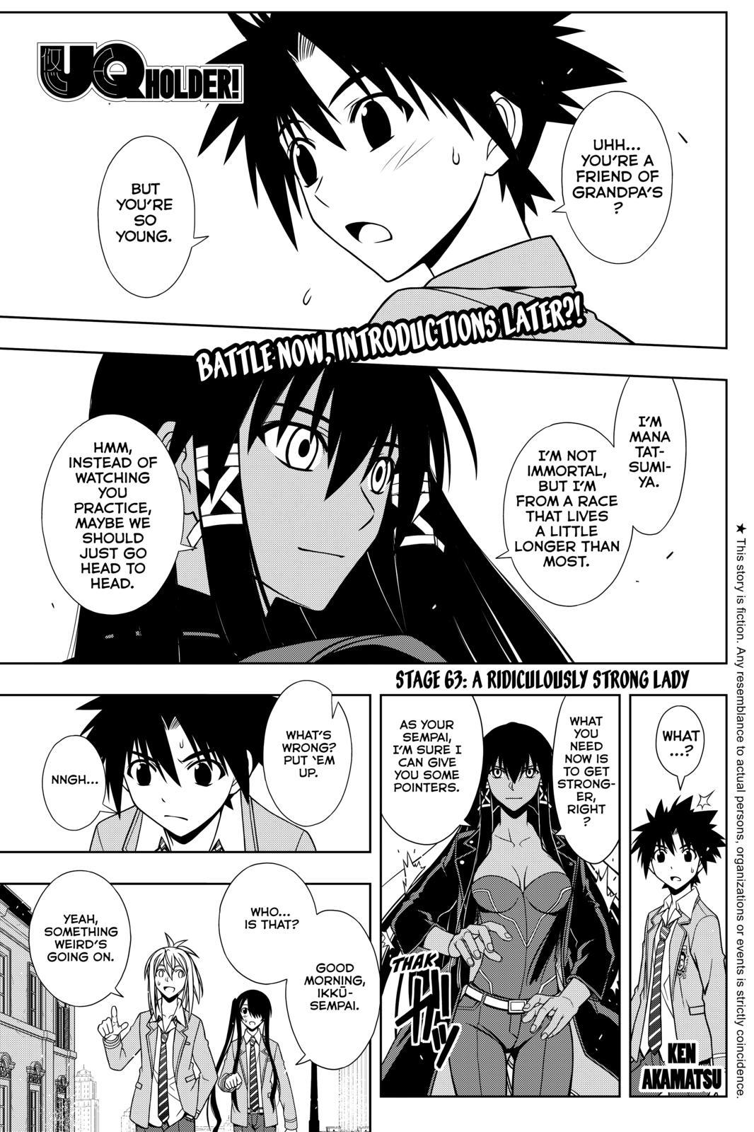 UQ Holder!-Volume 7 Chapter 63